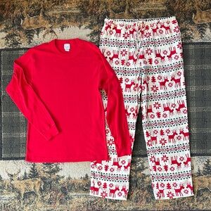 Hanna Andersson Christmas Pajama Set (Unisex M)